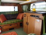 Interior of a 1978 VW Bus