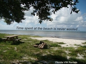 Beach view in the keys